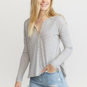 Marine Layer Cait Lightweight Henley Top
